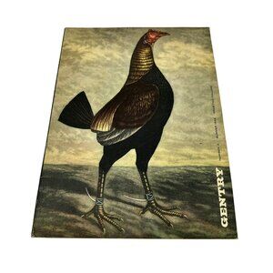 Gentry Magazine Vintage 1952 #3 Summer Upscale Mad Men Fashion Lifestyle Art MCM